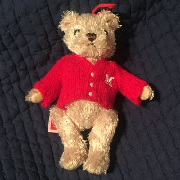 Gund Macy's Christmas Plush Bear Xmas Ornament - Picture 4 of 4